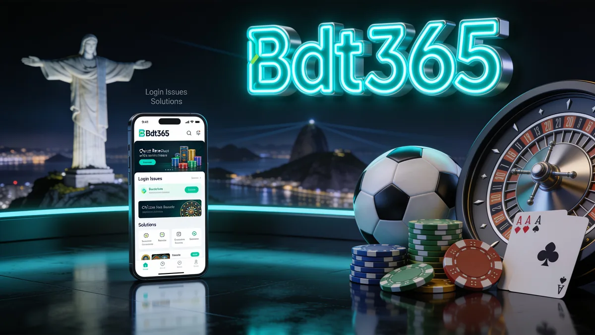 Problemas comuns no login bdt365 e como resolver: guia de bdt365 para jogadores no Brasil